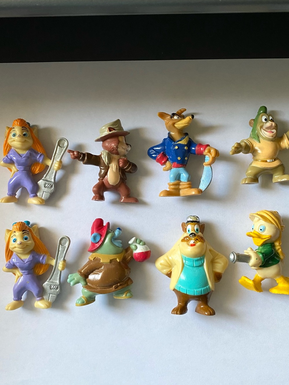 Vintage 90’s Kellogg’s Disney Recue Rangers PVC Figures Mix Lot